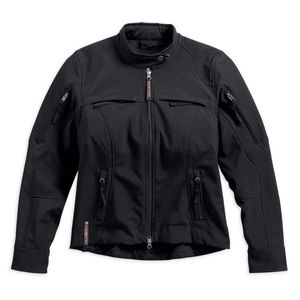 Harley-Davidson-Women's Esteem Soft Shell Windproof Riding Jacket 98318-17VW